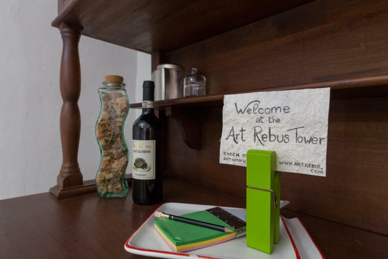 Apartmán Art Rebus Tower In Tuscany Radda in Chianti Exteriér fotografie